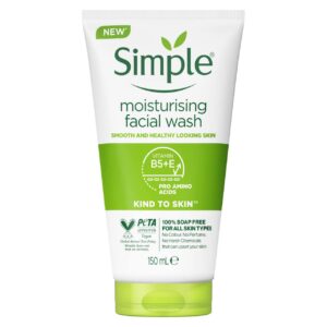 ژل شستشو و مرطوب کننده سیمپل Simple Moisturising facial wash