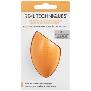 پد آرایشی ریل تکنیک REAL TECHNIQUES مدل MIRACLE COMPLEXION SPONGE بسته یک عددی اصل REAL TECHNIQUES