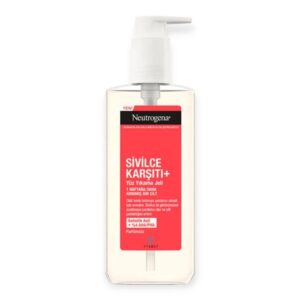 ژل شستشوی ضد آکنه پلاس نوتروژینا Neutrogena Sivilce Karşıtı+ Yüz Yıkama Jeli