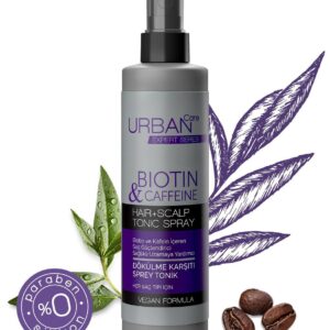 تونیک ضد ریزش بیوتین و کافئین اربن کر 200ml Urban Care Expert Biotin & Caffeine Tonic Spray 200ml