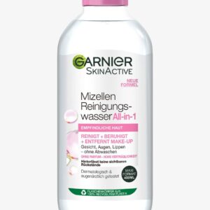 میسلارواتر پوست حساس گارنیر GARNIER مدل صورتی حجم 400 میلی لیتر GARNIER Skin Naturals Micellar Hassas Ciltler