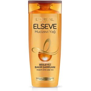 شامپو لورآل Elseve Mucizevi Yag حجم 450 میلی لیتر L'Oreal Mucizevi Yag shampoo